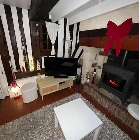 Semesterbostad Maison Normande - 20 Min Plages Et Deauville Drubec